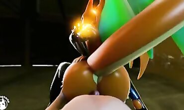 Kire Akuma Gets Rough Deep Throat Action in Hentai