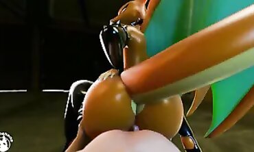 Kire Akuma Gets Rough Deep Throat Action in Hentai