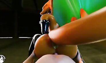 Kire Akuma Gets Rough Deep Throat Action in Hentai