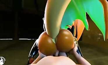 Kire Akuma Gets Rough Deep Throat Action in Hentai
