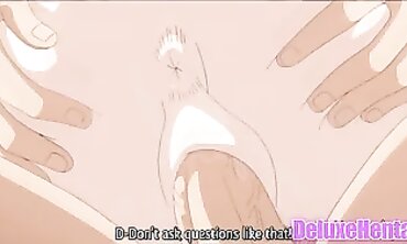 Uncensored Anime college girl Gets Humped