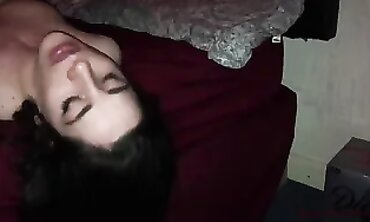 My Sister-in-Law Takes Her Husband's Cock Deep Throat