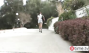 Petite Latina Railed by Giant Ebony Stud in Mexican Bi Scene
