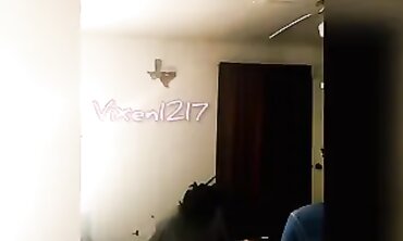 Vixen1217 Gets Spitroasted by Husband and a Black Stud