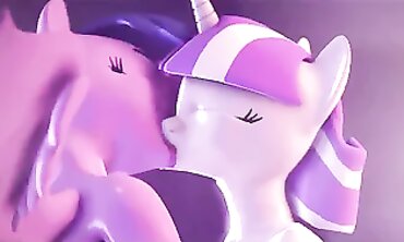 Twilight Glisten and Velvet Share Joyful Rough Fun