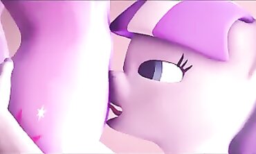 Twilight Glisten and Velvet Share Joyful Rough Fun