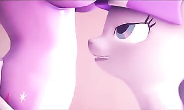 Twilight Glisten and Velvet Share Joyful Rough Fun