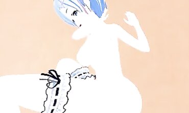 POV Anime Thicc Babe Gets Handjob and Creampie