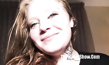 Curvy White Snowbunny With Massive Ass Takes BBC