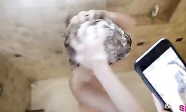 Step Sister in Law Gets Pounded in the Shower