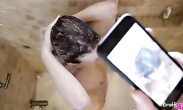 Step Sister in Law Gets Pounded in the Shower