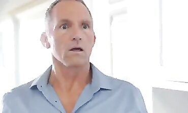 Stepdad Pulverizes Raunchy Daughter-in-Law in Hardcore Sex