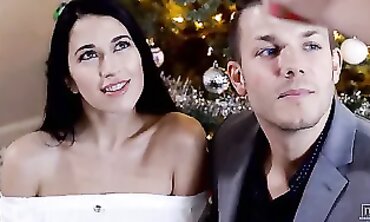 Christmas 3some: Alex Coal, Codey Steele & Kiara Cole