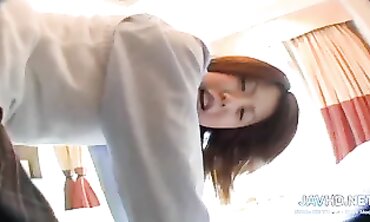 Daimatsu Yuyu's Hairy Pussy & handjob Stills