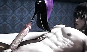 Dark Fantasy Land - Old Vampire's Seduction of Olga with Magic