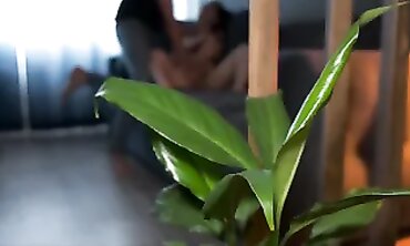 Petite Beauty and Her Lover Share a Hardcore Creampie