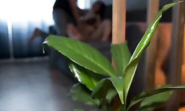 Petite Beauty and Her Lover Share a Hardcore Creampie