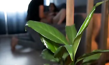 Petite Beauty and Her Lover Share a Hardcore Creampie