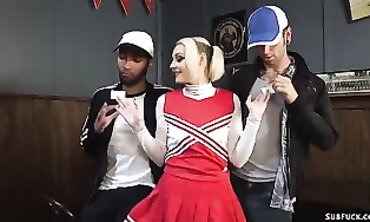 Multicultural Gangbangs - Interracial Teen Faces Squirting Orgasm