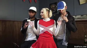 Multicultural Gangbangs - Interracial Teen Faces Squirting Orgasm