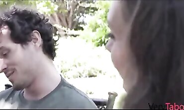 Elena Koshka Gets Bangs By Her Brother