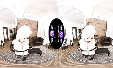 Anna Rey Solo Masturbation in Lace Lingerie and Stockings