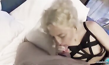 Blonde POV: Rough Fisting and Deep Anal with Hooded Brother-in-Law