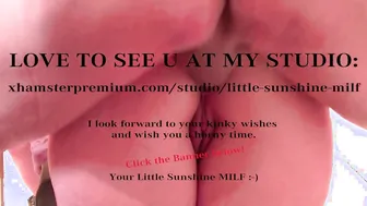 Blonde MILF Gets Loaded With Anal Plug And Face Full Of Cum