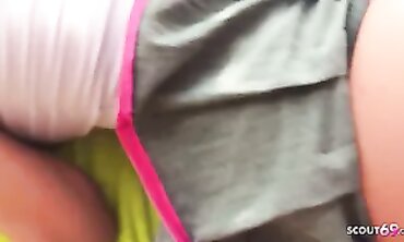 POV: Skinny Cutie Gets Roughly Fucked by a Stranger