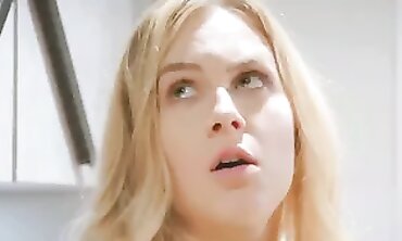Petite Blonde Student Gets Anal Instruction in Classroom