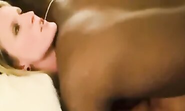 Blonde MILF Fiancee Gets Creampie From BBC While Husband Films