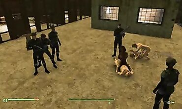 Latina Dolls Escape Prison for a Wild Outdoor Gangbang