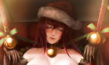 Megafap Anime JOI Christmas Challenge Compilation