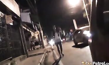 Filipina MILF Honey Rails Big Black Dick in POV