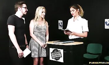 Georgie Lyall and Candice Demellza Take Control with Oral