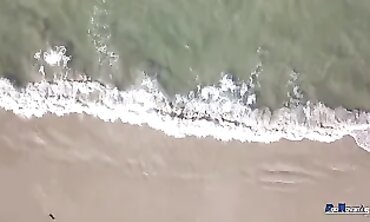 Jovencita uruguaya en su primera vez ante las cámaras con Penelope del Mar
