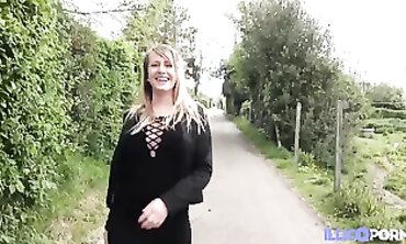 Claudia Cougar: Hot Blonde MILF Takes Two in a French Interracial Threesome
