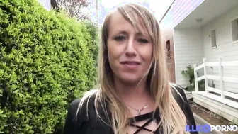 Claudia Cougar: Hot Blonde MILF Takes Two in a French Interracial Threesome