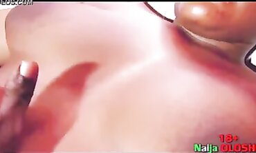 Juicy Naija Babe Salma Gets Down With Thick Black Cock