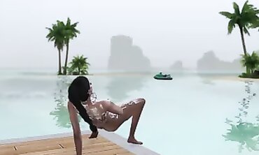 Kim Kardashian and Justin Bieber Enjoy a Romantic Beach Encounter