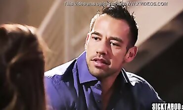 Latina Step-Sister Sucks Rod's Huge Cock