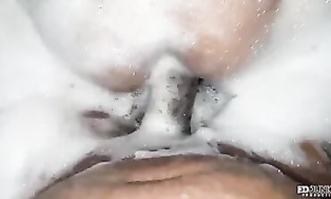 Polly Petrova Takes a Talented Black Cock in the Bathtub