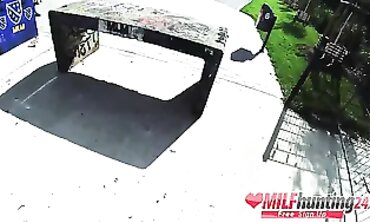 Princess Gets Nailed Outdoors By Hunter