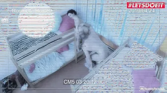 Russian tourist Stacey Blooms wild adventure in hostel - Hot Blonde Fucks Stranger
