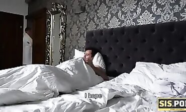 Step Sister's Hot Pink Vibrator Rides Step Brother's Hard Dick - POV
