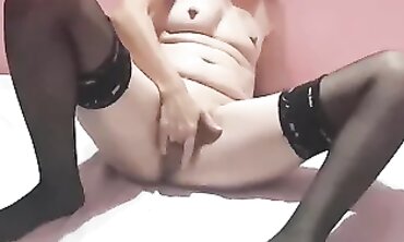 Skinny MILF Fiancée Squirts From Finger Poke And Spray