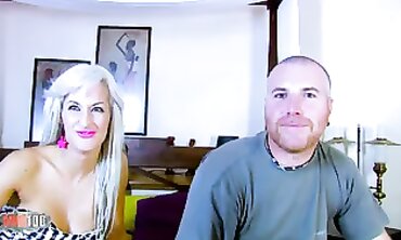 Platinum Blond Queen Fucked Hard in Rough Sex Video