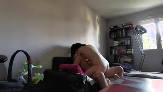French MILF Gives Wild Doggystyle Ride on Stranger's Hard Dick - POV Creampie