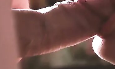 Close-Up Doggy Blowjob: Fashion Model's Rear End Domination