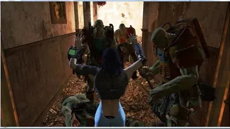 Fallout 76: Monster Gangbang with Bimbos